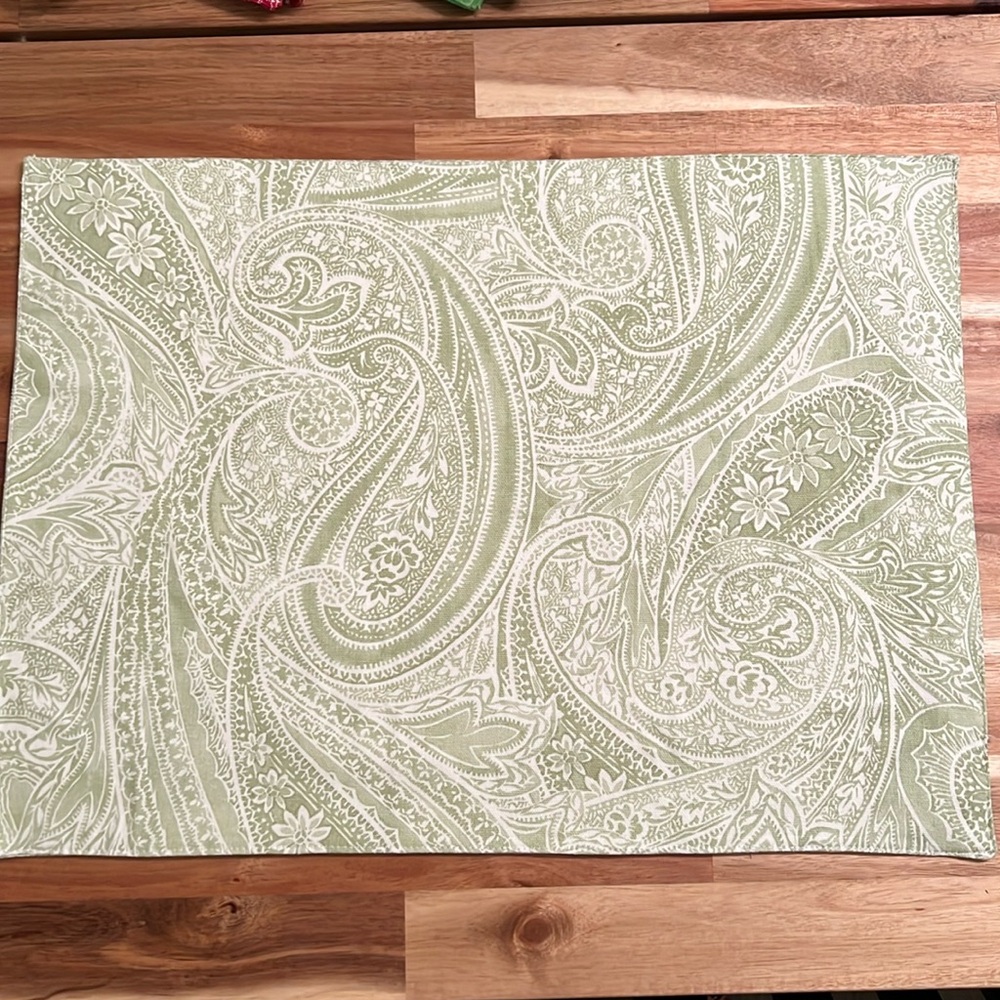 Ralph Lauren Paisley Placemats